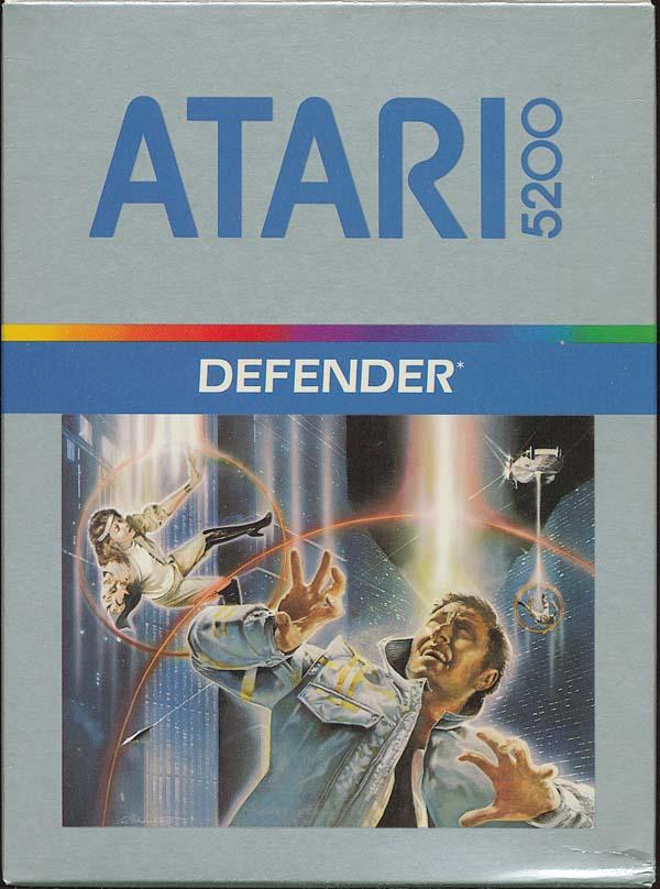 Defender (1982) (Atari) Box Scan - Front